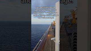 If I'm your life coach on a cruise... #cruise #Humor #relatable