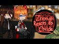 Zhongli And Childe Reacts To Childe Zhongchi Childe Angst