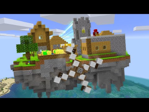 Reddoons - I Made a Minecraft Village Fly
