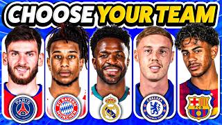 Build Your Team: Choose Your Favorite Player in Every Position ⚽ | Football Quiz 2026