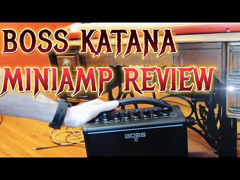 BOSS Katana Mini REVIEW