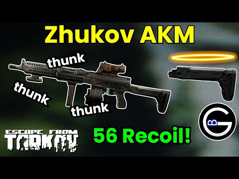 Lowest Recoil Tarkov AKM Build: Zhukov Zealot!