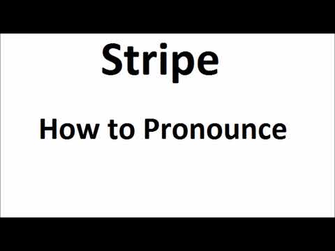 How to pronounce Stripe||How to say Stripe||Stripe Pronunciation||ABDictionary