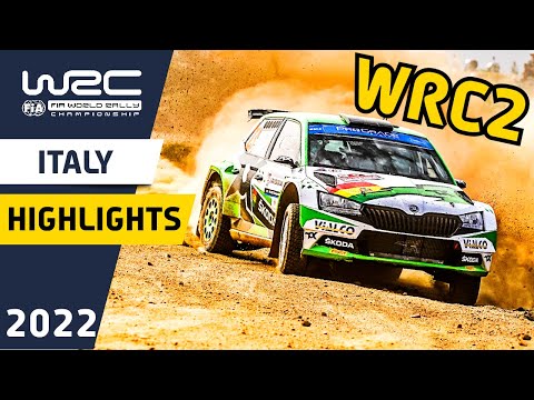 WRC Rally Highlights : WRC Rally Italia Sardegna 2022 : WRC2 Friday