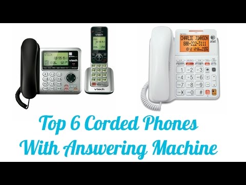Best corded phones with answering machine