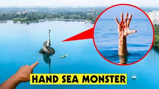 Download lagu DRONE catches HAND SEA MONSTER in REAL LIFE!! (EL GRAN MAJA MOVIE!) mp3