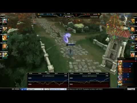 SMITE SPL NA Week 7 Tiebreaker - Team Dignitas vs Snipe Gaming