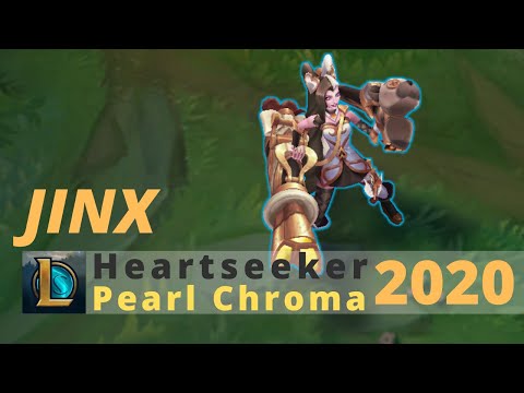 Heartseeker Jinx Pearl Chroma 2020 - League Of Legends