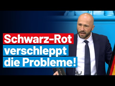 Schwarz-Rot verschleppt die Probleme! - Julian Schmidt - AfD-Fraktion im Bundestag