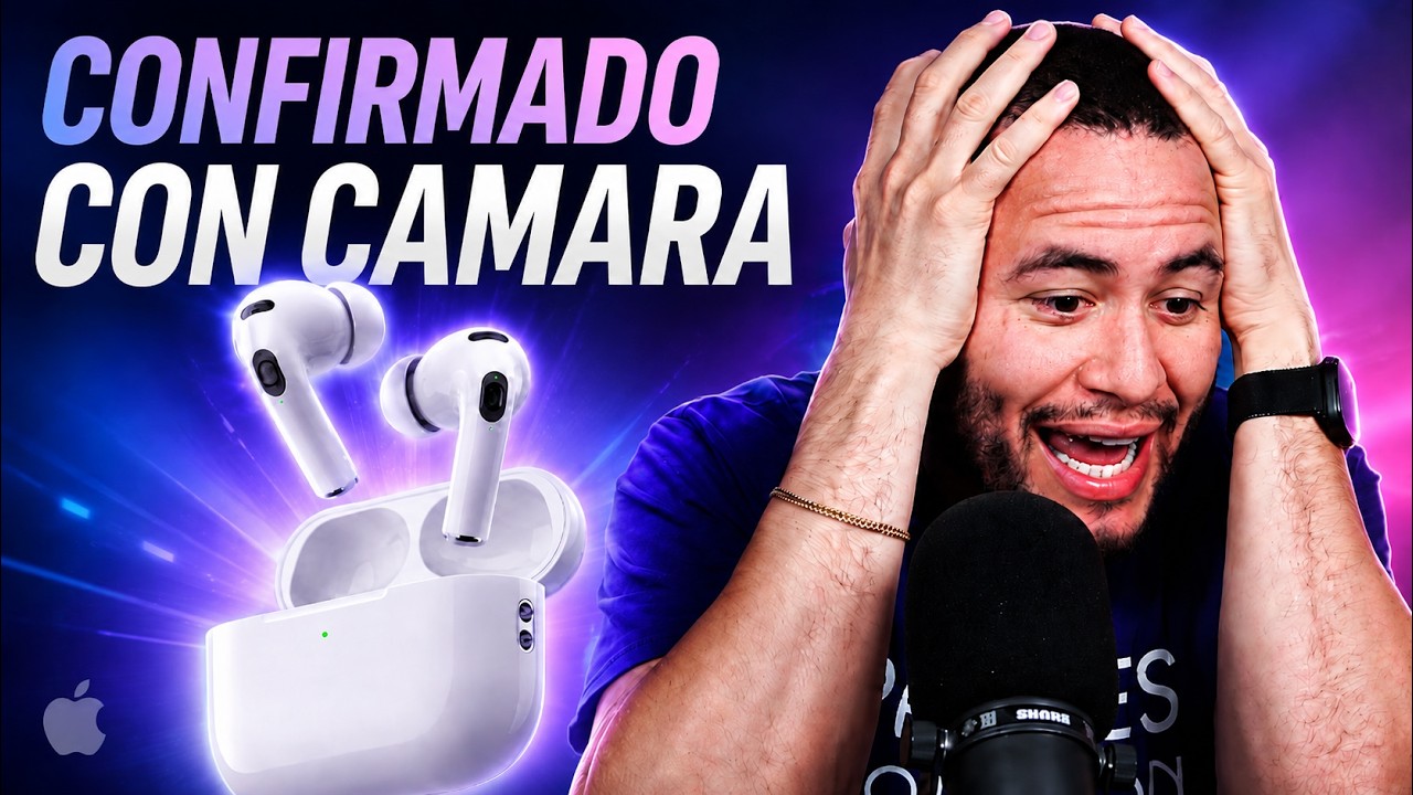 INCREIBLE Filtran Airpods Con Cámara!!!