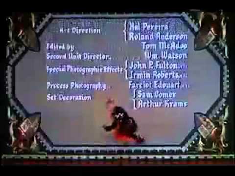 the court jester-Danny Kaye-opening credits- life could not better be.