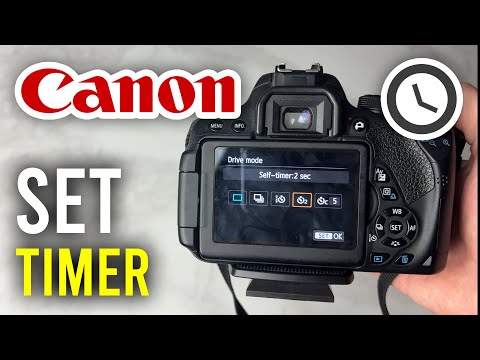 How To Set Timer On Canon Camera - Full Guide