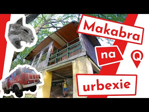 Urbex - opuszczony ośrodek Wojskowy i stary młyn w Pilcu. Dwa przerażające znaleziska 😬😬🐱☠💀☠