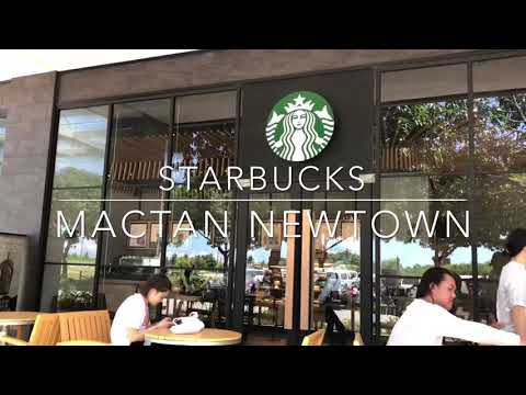 O novo Starbucks Mactan Newtown