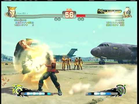 SSFIVAE: Guile (hioseijurou) vs. El Fuerte (menruin)  SD