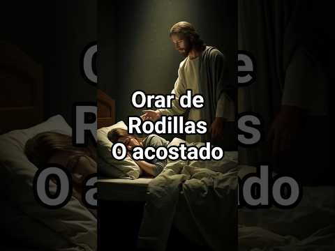 Pray on your knees or lying down