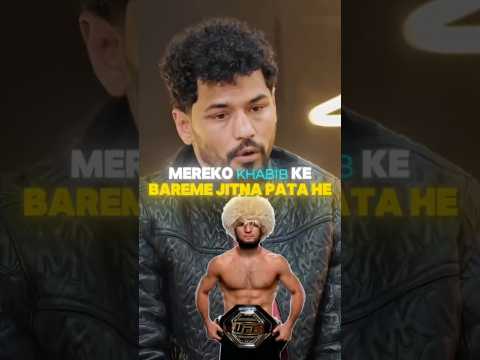 apprecation for khabib nurmagomedov 😊👏🏻👀|| Ft. @bhartitv #shorts