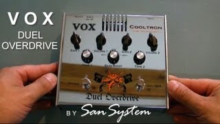 Video thumbnail for VOX Duel Overdrive - Tube Overdive CT07DO by MrSanSystem