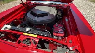 1970 Plymouth Hemi Cuda Start-up