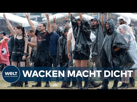 WACKEN 2023: Zu voll, zu nass - Heavy-Metal-Festival lässt keine Fans mehr rein