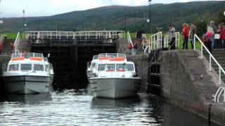 preview picture of video 'Fort Augustus und die Schleusen zum Loch Ness'