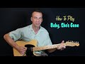 Rockabilly Guitar Lesson - Baby She's Gone by Jack Scott