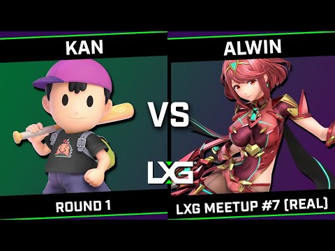 KAN (Ness) vs Alwin (Pyra Mythra) - lxg meetup #7 (real)