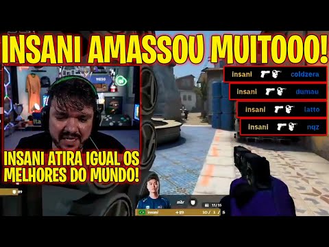 GAULES FICA MALUCO COM INSANI HUMILHANDO NO 2X5 DE P250!!🔥🔥🔥