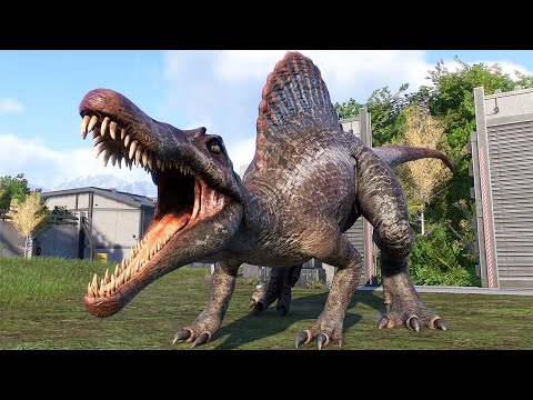 RELEASE ALL 96 LAND DINOSAURS SPECIES IN BIOSYN SANCTUARY - Jurassic World Evolution 2