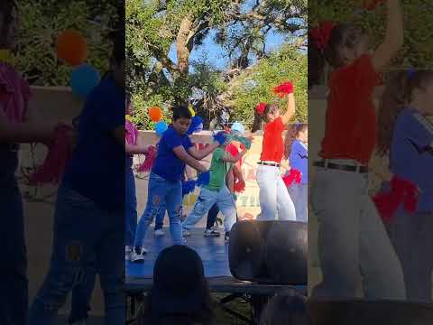 Jazmin baila kermesse escuela 151 "las piedritas". Barros blancos, Canelones. 8 noviembre 2025.