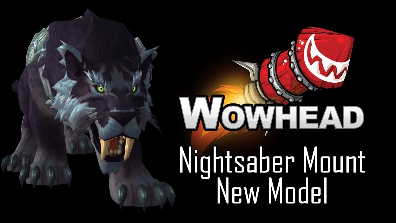 Nightsaber Mount Update