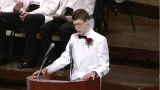 2012 Parish Episcopal Commencement - Student Address - Robby Woodward