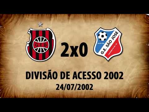 G.E.Brasil 2x0 São José-CA - Divisão de Acesso 2002