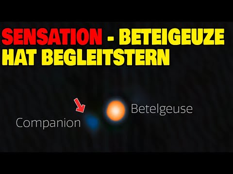 Sensation - Betelgeuse has a companion star - Direct detection successful