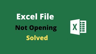 How do you Fix a Excel File Not Opening || Tutorial || Microsoft || Office 2007