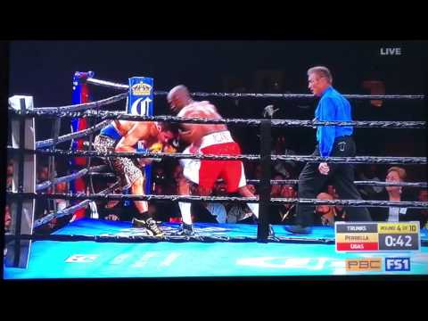 Yordenis Ugas vs Bryant Perrella Rd.4 TKO