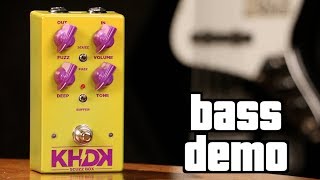 Video thumbnail for KHDK Scuzz Box Bass Demo by The Bass Channel