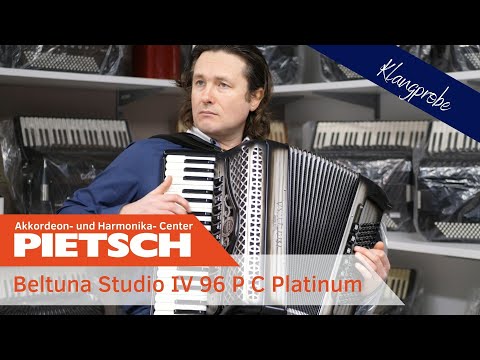 Akkordeon - Beltuna Studio IV 96 P Compact Platinum - Klangprobe