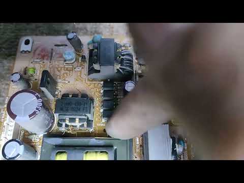 How To Fix #Sony LCD Tv 8 Time Red Indicator Blinking not Turning on