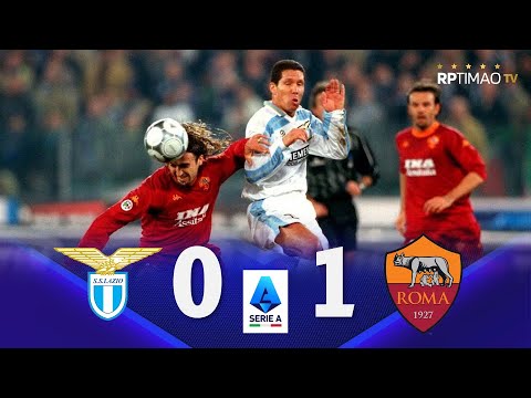 Lazio 0 x 1 Roma ● Serie A 2000/01 Extended Goals & Highlights ᴴᴰ