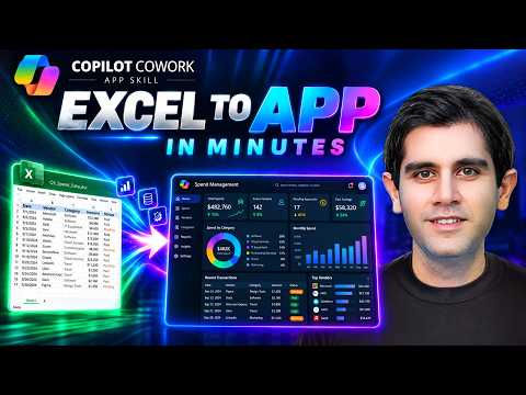 Microsoft Copilot Cowork: Excel as App Microsoft Copilot Cowork: Excel as App