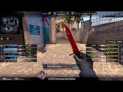 PGL CCS Last chance - NiP vs Fnatic  (Mirage Match 4)