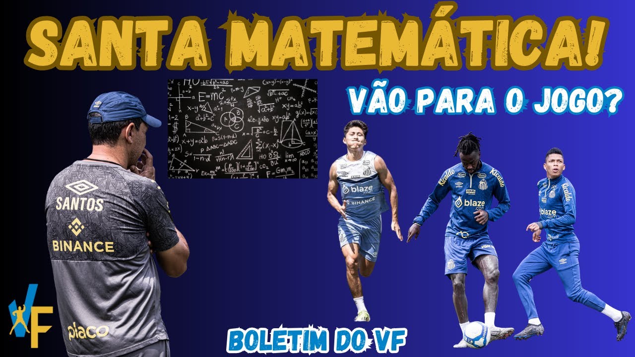 SAIBA A PROPABILIDADE ATUAL DE O SANTOS SUBIR / MIGUELITO, YUSUPHA E BILLY VÃO JOGAR DESTA VEZ?