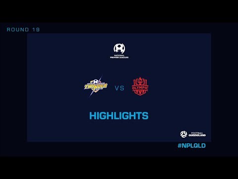 NPL R19 – SWQ Thunder vs. Olympic FC Highlights