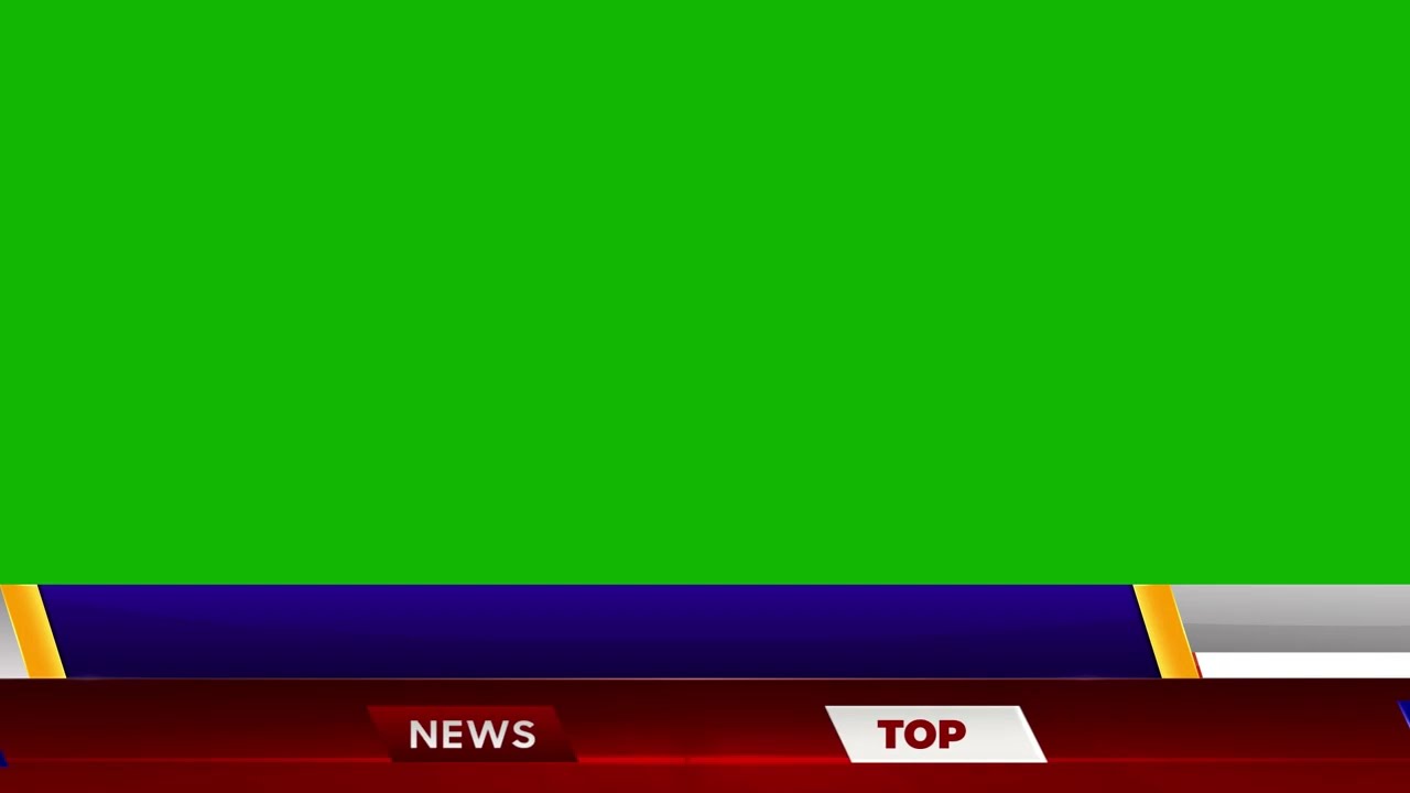 Breaking News Free Lower Third Frame Template