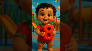 Learn Numbers 1 to 10 👶✨ | Fun Kids Song &amp; Counting Rhyme | Nursery Rhymes for Children