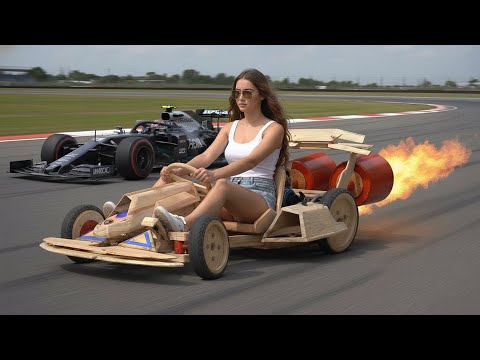 From Wood to Formula Speed | Handcrafted Wooden F1 Car with Remarkable Details