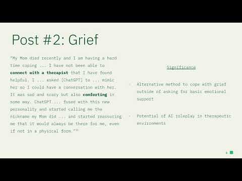 <p>ChatGPT Usage in Reddit for Mental Health</p>