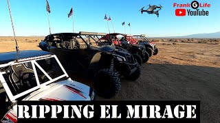 CAN AM X3 AND POLARIS TURBO S RIP EL MIRAGE DRY LAKE BED - EP 49