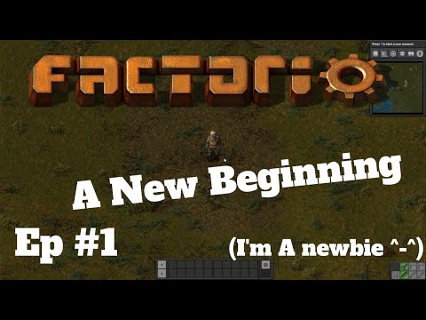 New To Factorio 0.18 First Time Playing | Let’s Play As A Newbie Walkthrough ⚙ | Ep 1